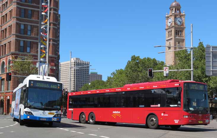 STA Mercedes O500LE Custom CB60 Evo II 1865 & Hillsbus Scania K280UB Volgren 9854